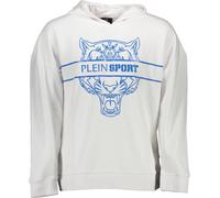PLEIN SPORT SWEATSHIRT SANS FERMETURE BLANC HOMME : Couleur - Blanc, Taille - S Taille : S Couleur : Blanc