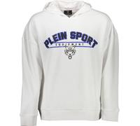 PLEIN SPORT SWEATSHIRT SANS FERMETURE BLANC HOMME : Couleur - Blanc, Taille - S Taille : S Couleur : Blanc