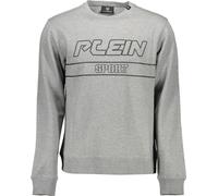 PLEIN SPORT SWEATSHIRT SANS FERMETURE GRIS HOMME : Couleur - Gris, Taille - S Taille : S Couleur : Gris