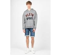 PLEIN SPORT SWEATSHIRT SANS FERMETURE GRIS HOMME : Couleur - Gris, Taille - XL Taille : XL Couleur : Gris
