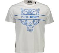 PLEIN SPORT T-shirt blanc à manches courtes POUR HOMMES : Couleur - Blanc, Taille - 2XL Taille : 2XL Couleur : Blanc