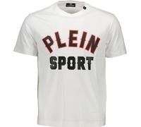 PLEIN SPORT T-shirt blanc à manches courtes POUR HOMMES : Couleur - Blanc, Taille - S Taille : S Couleur : Blanc