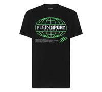 Plein Sport - T-shirt Col Rond SS Global Express Edition - Homme - Tops - Noir - Taille: M