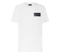Plein Sport - T-shirt Col Rond SS Tiger Crest Edition - Homme - Sport - Blanc - Taille: L