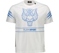 PLEIN SPORT T-shirt homme textile blanc SF9554 - Taille : 2XL