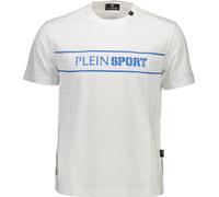 PLEIN SPORT T-shirt homme textile blanc SF9559 - Taille : S