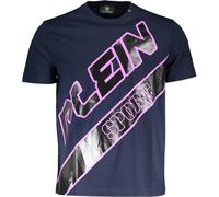 PLEIN SPORT T-shirt homme textile bleu SF10263 - Taille : M