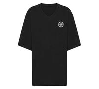 Plein Sport - T-shirt V-Neck SS - Homme - Tops - Noir - Taille: M
