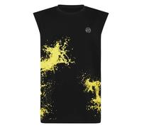 Plein Sport - Tank Top Splash - Homme - Tops - Noir - Taille: M