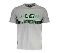 Plein Sport - Tips105 T-Shirt - Homme - Sport - Gris - Taille: S