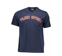 Plein Sport - Tips117 T-Shirt - Homme - Sport - Bleu - Taille: L