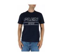 Plein Sport - TShirt Logo - Homme - Sport - Bleu - Taille: M