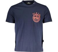Plein Sport TShirt manches courtes col rond Logo Navy : Taille - S Taille : S
