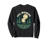 Pleine Lune Jeu de Mots drôle Blague Lune Humour Nature extérieur Sweatshirt