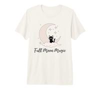 Pleine Lune Magique T-Shirt Haut de Gamme