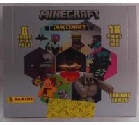 Pleine Scellé Boîte (18 Packs) Panini Minecraft Défis Trading Cartes Collection