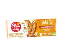 Pléniday - Sablés épeautre noisette réduits en sucres 150g - unité