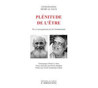Plénitude de l'être Vie et enseignement de Sri Gnanananda - GNANANANDA - L'originel Accarias - broché - Essai
