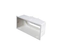 PLENUM ABS AVEC PIQUAGE ARRIERE BBG -ABS - H 400 L 150 P 110