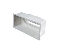 Plénum ABS avec piquage arrière BBG - L 300 H 150 P 110 G