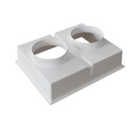 Plénum ABS pour grille de reprise ACCESS - Dimensions:600x400mm