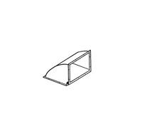 Plenum de Soufflage galvanisé rectangulaire à 90° pour SF45/70 et DSO60 - SOVELOR-DANTHERM - ACC250X