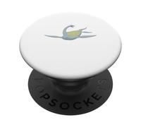 Plésiosaure Dinosaure Aquatique sous-Marin Plésiosaures PopSockets PopGrip Adhésif