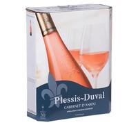 PLESSIS-DUVAL (3L)- AOP Cabernet d’Anjou - Vin Rosé - Bag in Box 3L - Cépage: Cabernet Franc