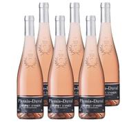 Plessis Duval - AOP Cabernet d'Anjou - Vin Rosé - Lot de 6 bouteilles x 75 cl