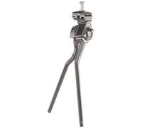Pletscher Double Jambe Béquille de pédalier pour Hommes Argenté.