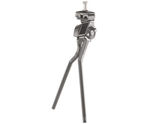 Pletscher Double Jambe Béquille de pédalier pour Hommes Argenté.