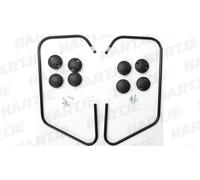Pletscher Paire de supports de sacoches universels noirs