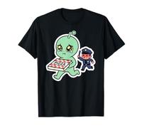 Pleurer Alien Pizza Thief Police Chase T-Shirt