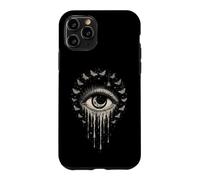 Pleurer Eye Moon Moths Spider Céleste Gothique Occulte Cadeaux Coque pour iPhone 11 Pro