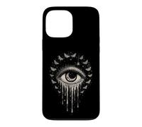 Pleurer Eye Moon Moths Spider Céleste Gothique Occulte Cadeaux Coque pour iPhone 13 Pro Max