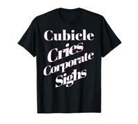 Pleurs de Bureau Soupirs du Corporate Ironique T-Shirt