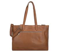 Plevier Power Sac de shopper Cuir véritable 43.5 cm Compartiment ordinateur brun