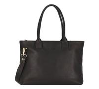 Plevier Structure Antilla Sac à bandoulière Protection RFID Cuir 40 cm Compartiment pour ordinateur portable noir