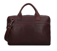 Plevier Vintage Larry Porte-documents Cuir 40 cm Compartiment pour ordinateur portable brun