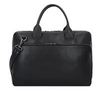 Plevier Vintage Larry Porte-documents Cuir 40 cm Compartiment pour ordinateur portable noir