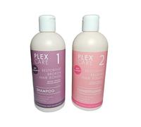 Plex Care N°1 et N°2 Technologie Professionelle Lot de Shampoing et Après-Shampoing pour Restaurer les Cheveux Abîmés 2x300ml