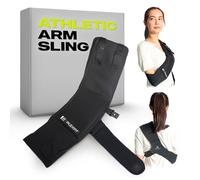 PLEXFIT Écharpe de bras athlétique (grande gauche, noire)