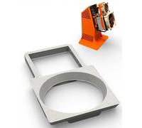 PLEXONE Adaptateur de ventilateur TWIN à profil bas compatible avec GeeekPi et Noctua FAN (gris)