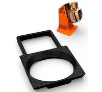 PLEXONE Adaptateur de ventilateur TWIN à profil bas compatible avec GeeekPi et Noctua FAN (noir)