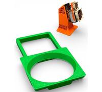 PLEXONE Adaptateur de ventilateur TWIN à profil bas compatible avec GeeekPi et Noctua FAN (vert)