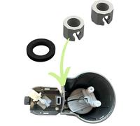 PLEXONE Kit de réparation pour Sodastream Crystal 1.0 & 2.0 Jet Spirit Easy Crystal Terra 2 écrous de Rechange + Joint de CO2