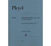 PLEYEL IGNAZ - 6 DUOS FACILES OP.48 - 2 VIOLONS