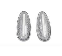 PLFMFVBLBG Clignotant latéral dynamique Indicateur Pour Pour Pajero Pour Shogun 3 Pour Sport K9 Pour Galant Pour Outlander Pour Lancer Feux Position Latéraux Clignotants(Dynamic Crystal)