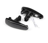 PLFMFVBLBG Clignotants Latéraux pour Lancer pour Evolution pour Evo X pour Outlander pour Sport pour RVR pour ASX pour Clignotant DRL(Smoked Lens)