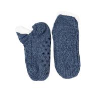 PLGMAUYT Chaussette Chausson Chaussettes Et Pantoufles De Plancher Intérieures pour Femmes Chaudes pour Les Couvertures De Chaussettes pour Hommes À Domicile-bleu-46-49
